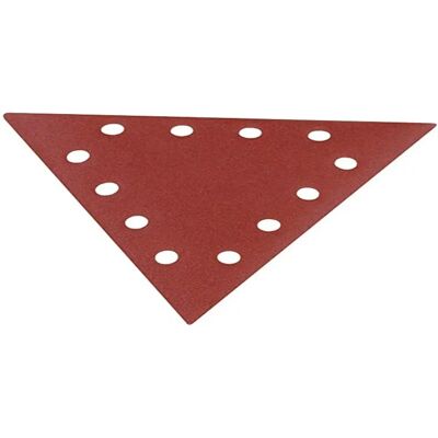 Scheppach - Juego de Papel de Lija Triangular - 10 piezas Scheppach - Juego de Papel de Lija Triangular - 10 piezas