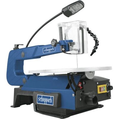 Scie à découper Scheppach SD1600V Bleu/Noir - Stationnaire 120W Scie à découper Scheppach SD1600V Bleu/Noir - Stationnaire 120W