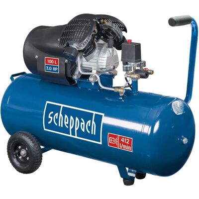 Scheppach HC100DC - 100 L - 8 bar - Compresseur d'air Scheppach HC100DC - 100 L - 8 bar - Compresseur d'air