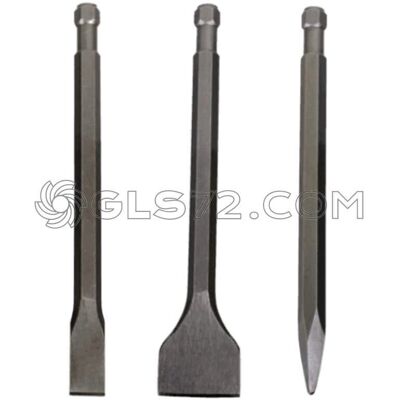 Kit Scheppach 3 Cinceles - Accesorios para Martillo Demoledor Kit Scheppach 3 Cinceles - Accesorios para Martillo Demoledor