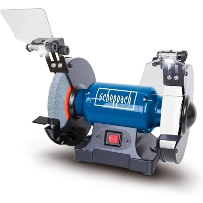 Scheppach Doppel-Schleifer - Modell SM200AL - Blau & Schwarz - 200mm Scheppach Doppel-Schleifer - Modell SM200AL - Blau & Schwarz - 200mm