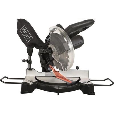 Scheppach Zwart Afkortzaag 8" HM80L - 1500W, 210mm Scheppach Zwart Afkortzaag 8" HM80L - 1500W, 210mm