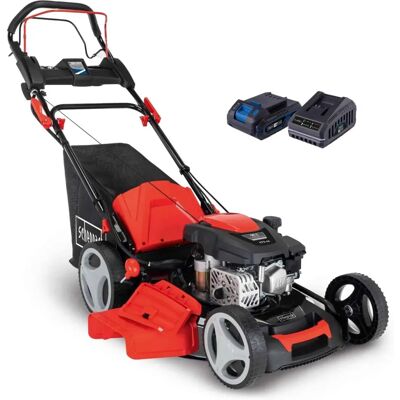 Scheppach MS 173-51 E - Motocampo a benzina 51cm, 4in1 Scheppach MS 173-51 E - Motocampo a benzina 51cm, 4in1