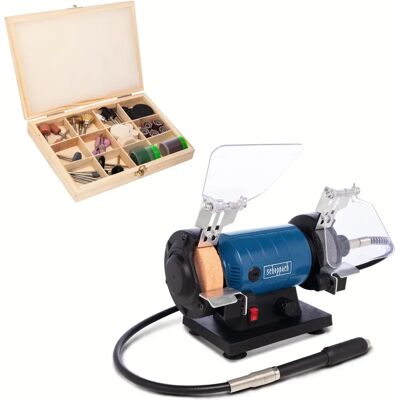 Scheppach HG35 - Doppel-Schleifer mit Flexibler Welle - Schleif- & Poliermaschine Scheppach HG35 - Doppel-Schleifer mit Flexibler Welle - Schleif- & Poliermaschine