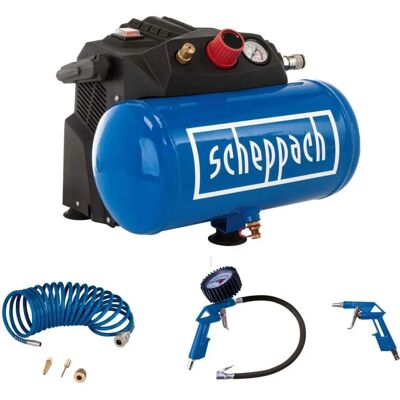 Scheppach HC06 Tragbarer Luftkompressor 6L 1200W Scheppach HC06 Tragbarer Luftkompressor 6L 1200W