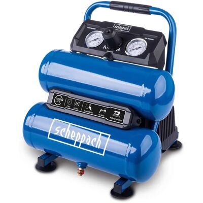 Scheppach HC10-Twin Kompressor - 7,5L 8bar 750W Scheppach HC10-Twin Kompressor - 7,5L 8bar 750W