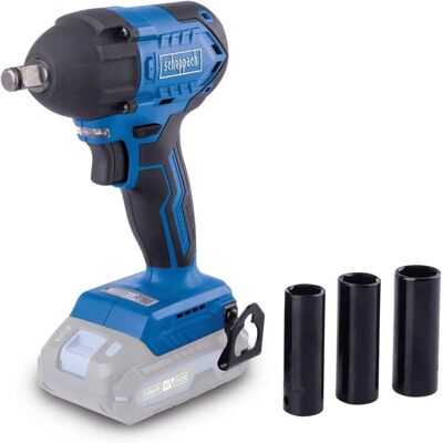 Llave de impacto Scheppach - 20V, sin escobillas, 1/2" Llave de impacto Scheppach - 20V, sin escobillas, 1/2"