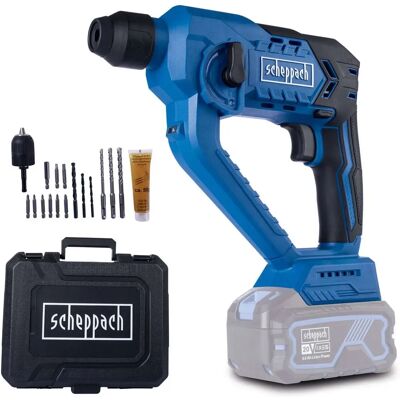 Scheppach 20V Akku-Schlagbohrmaschine - SDS-Plus, Zubehörset Scheppach 20V Akku-Schlagbohrmaschine - SDS-Plus, Zubehörset