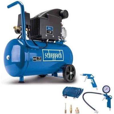 Compresor de aire Scheppach HC24-8S-A 750 W Compresor de aire Scheppach HC24-8S-A 750 W