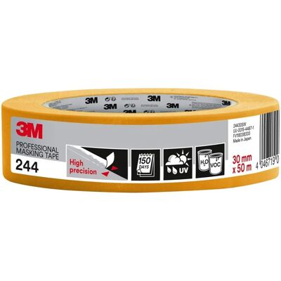 Nastro da Imbianchino Scotch Oro - 30mm x 50m, Expert Plus, PT244 Nastro da Imbianchino Scotch Oro - 30mm x 50m, Expert Plus, PT244
