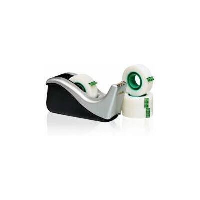 3M Highland Metal Plast Sort Sølv - Tape Dispenser 3M Highland Metal Plast Sort Sølv - Tape Dispenser