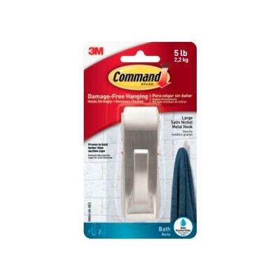 3M MR03BN-BFGN Zilver Huisopberghaak - Home Storage Hook 3M MR03BN-BFGN Zilver Huisopberghaak - Home Storage Hook
