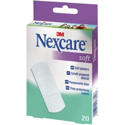 apósitos Nexcare Soft 20 - Transpirables, Hipoalergénicos apósitos Nexcare Soft 20 - Transpirables, Hipoalergénicos