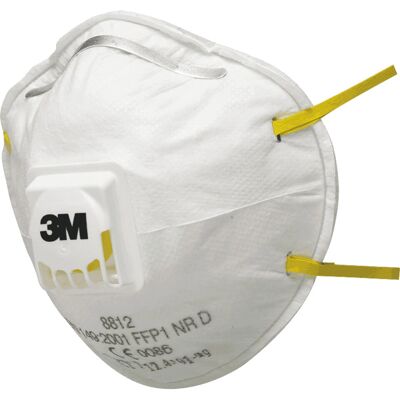 3M Gezichtsmasker - 10 stuks - FFP1 met ventiel 3M Gezichtsmasker - 10 stuks - FFP1 met ventiel