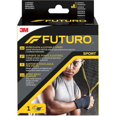Supporto Polso Regolabile Futuro - Nero - Supporto per Infortunio Supporto Polso Regolabile Futuro - Nero - Supporto per Infortunio