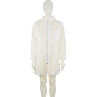 3M - 4400 - White - Polypropylene - Lab coat - Publicité 3M - 4400 - White - Polypropylene - Lab coat - Publicité