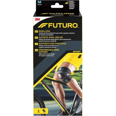 Futuro Sport Medio Soporte de Rodilla - Soporte de rodilla, ajustable para ejercicio y recuperación Futuro Sport Medio Soporte de Rodilla - Soporte de rodilla, ajustable para ejercicio y recuperación