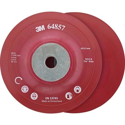 Support pour disques en fibre 3M - 180mm - Publicité Support pour disques en fibre 3M - 180mm - Publicité