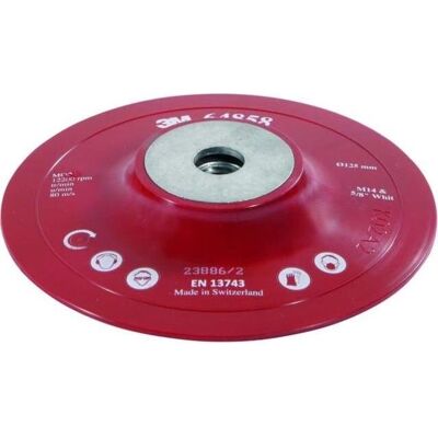 Plaque de support 3M - 125mm haute performance plate plate - Publicité Plaque de support 3M - 125mm haute performance plate plate - Publicité