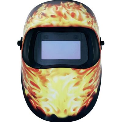 Casco saldatura multicolore 3M 100S Blaze - Filtro di oscuramento automatico Casco saldatura multicolore 3M 100S Blaze - Filtro di oscuramento automatico