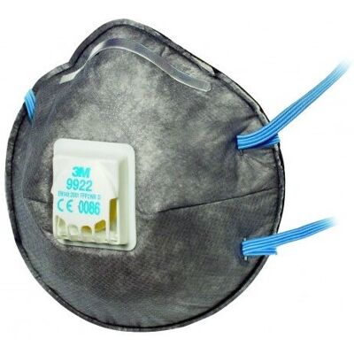 Masque antipoussière 3M 9922C2 - Lot de 2 Masque antipoussière 3M 9922C2 - Lot de 2