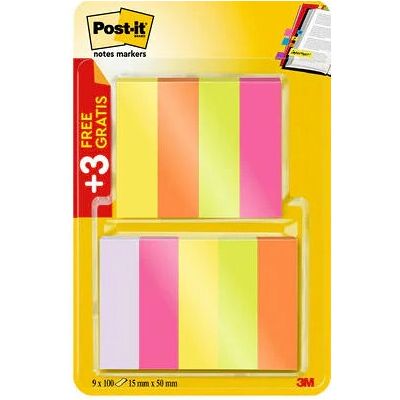 Post-it 3M Labels en Markers - Verschillende Kleuren Post-it 3M Labels en Markers - Verschillende Kleuren
