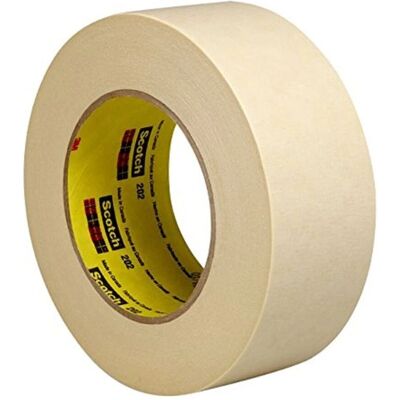 3M Scotch Masking Tape - Heavy Crepe Paper, Beige - 50m x 18mm 3M Scotch Masking Tape - Heavy Crepe Paper, Beige - 50m x 18mm