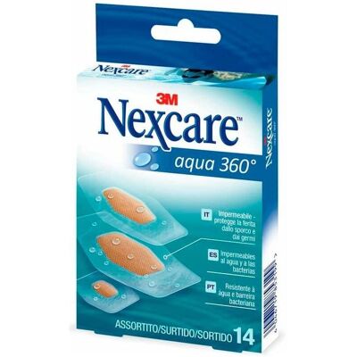Nexcare Aqua 360 Bandagens de Primeiros Socorros - Conjunto Nexcare Aqua 360 Bandagens de Primeiros Socorros - Conjunto