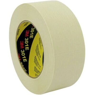 3M 301E Masking Tape - 50m x 18mm - Beige 3M 301E Masking Tape - 50m x 18mm - Beige