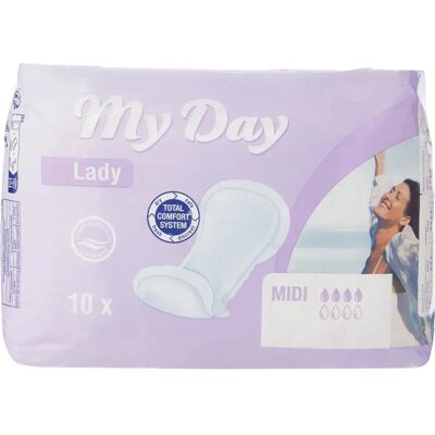 Sante & Beaute Midi My Day Super Incontinentie Pads - Incontinence Pads Sante & Beaute Midi My Day Super Incontinentie Pads - Incontinence Pads