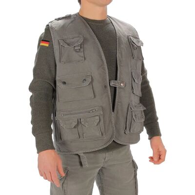 Mil-Tec Gilet de Chasse & Pêche Olive - Type de Produit Mil-Tec Gilet de Chasse & Pêche Olive - Type de Produit