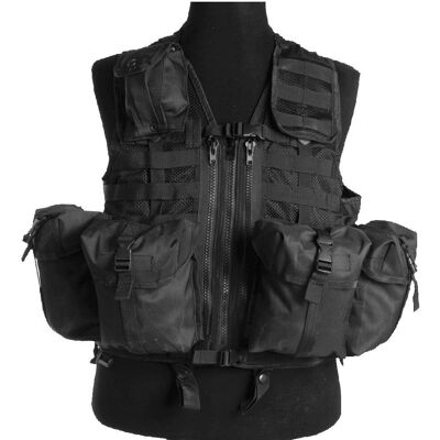 Gilet tactique modulaire noir - Mil-Tec Gilet tactique modulaire noir - Mil-Tec