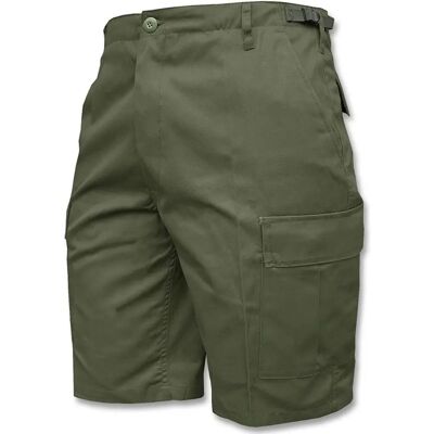 Mil-Tec - OD Cargo Shorts - Olive - 6-pocket - Cargo Shorts Mil-Tec - OD Cargo Shorts - Olive - 6-pocket - Cargo Shorts