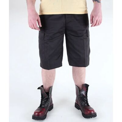 Mil-Tec Zwarte Bermuda Shorts - Shorts Mil-Tec Zwarte Bermuda Shorts - Shorts
