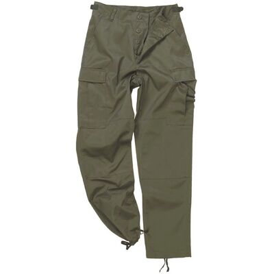 Mil-Tec Olive Förstärkta BDU-byxor - Byxor Mil-Tec Olive Förstärkta BDU-byxor - Byxor