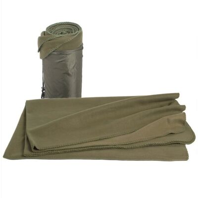 Mil-Tec Olive fleecefilt - Filt Mil-Tec Olive fleecefilt - Filt