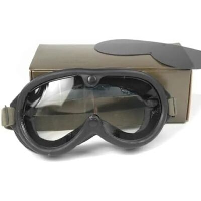 Óculos de proteção Mil-Tec - Estrutura de borracha, Faixa elástica ajustável, Lentes transparentes e tonalizadas Óculos de proteção Mil-Tec - Estrutura de borracha, Faixa elástica ajustável, Lentes transparentes e tonalizadas