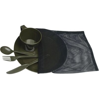 Mil-tec Olive Lunch Box - Modèle 83 Mil-tec Olive Lunch Box - Modèle 83