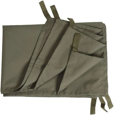 Mil-Tec Bâche Olive - Protection Imperméable 300x220cm - Publicité Mil-Tec Bâche Olive - Protection Imperméable 300x220cm - Publicité