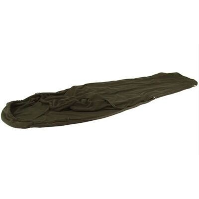Mil-Tec Miltec Sovsäck Fleece - Kompakter Grüner Schlafsack Mil-Tec Miltec Sovsäck Fleece - Kompakter Grüner Schlafsack