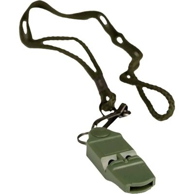 Fischietto MIL-TEC Verde Oliva Taglia Unica - Fischietto Fischietto MIL-TEC Verde Oliva Taglia Unica - Fischietto