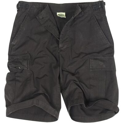 Mil-Tec US Bermuda Prewashed Shorts - Schwarz - 3XL - Shorts Mil-Tec US Bermuda Prewashed Shorts - Schwarz - 3XL - Shorts