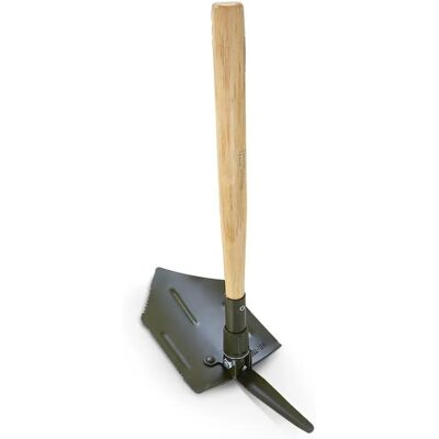 Mil-Tec Bundeswehr Foldable Shovel with Pickaxe & Bag - Shovel Mil-Tec Bundeswehr Foldable Shovel with Pickaxe & Bag - Shovel
