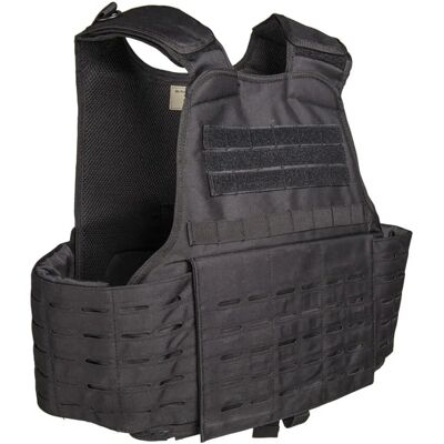 Mil-Tec Sort laser cut carrier vest - Træningsvest Mil-Tec Sort laser cut carrier vest - Træningsvest