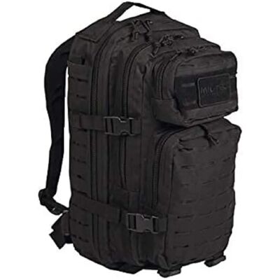 Mil Tec US Assault Pack Large (14002) - découpé au laser noir Mil Tec US Assault Pack Large (14002) - découpé au laser noir