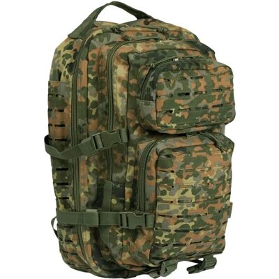 Mil-Tec Grande Zaino da Assalto Laser Cut Flecktarn Mil-Tec Grande Zaino da Assalto Laser Cut Flecktarn