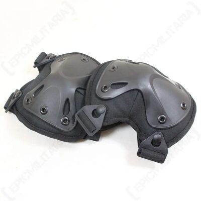Genouillères Noires Protect - Genouillères Genouillères Noires Protect - Genouillères