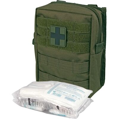 Mil-Tec Erste Hilfe Medikit - 43-tlg. Notfallset in Oliv Mil-Tec Erste Hilfe Medikit - 43-tlg. Notfallset in Oliv