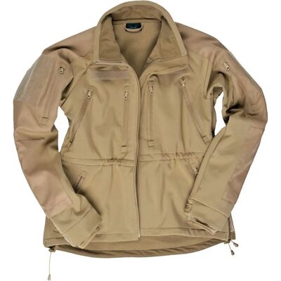 Mil-Tec Grüne Softshell Jacke - Herren - Wasserabweisend - Leicht & Vielseitig Mil-Tec Grüne Softshell Jacke - Herren - Wasserabweisend - Leicht & Vielseitig
