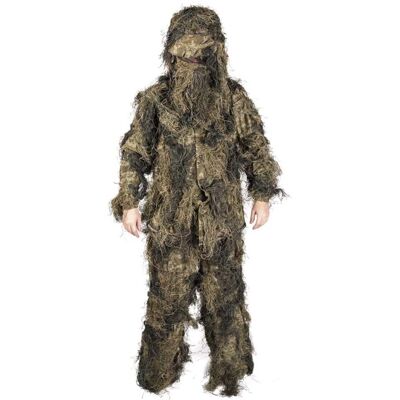 Mil-Tec Woodland XL/XXL Ghillie Suit Anti Fire - Tarnanzug Mil-Tec Woodland XL/XXL Ghillie Suit Anti Fire - Tarnanzug